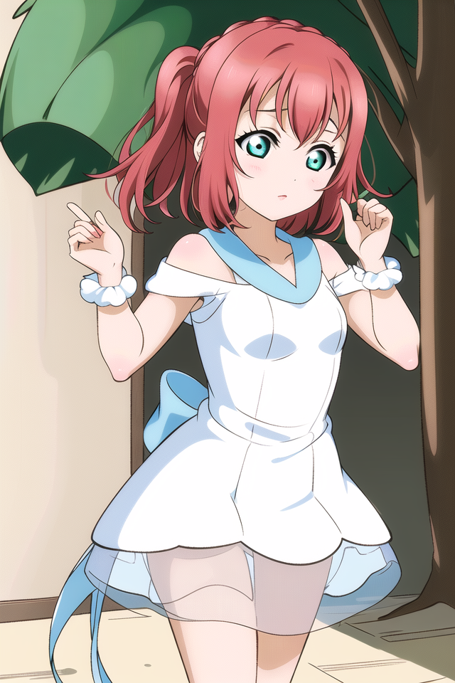 12338-2184955536-masterpiece, best quality, masterpiece, (1girl), _lora_LLCharV2-8_1_, (LLChar),  (kurosawa ruby_1.1), (red hair, aqua eyes, smal.png